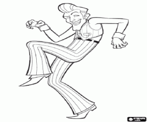 lazy town coloring pages games kids - photo #44